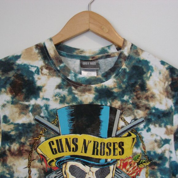 Guns N Roses Official Band Tee Shirt Use Your Illusion 1991 Tie Dye Size Small - Picture 2 of 12